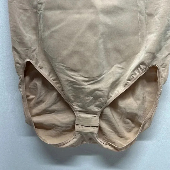Spanx OnCore Shaping Underwear High Waisted Mid Thigh Soft Nude Tan Plus Size 2X - Picture 2 of 8